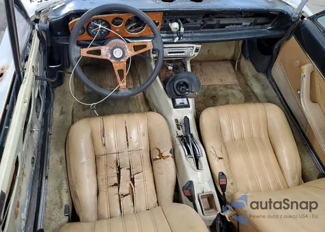 1979 Fiat 124 Spider из США, поврежденный, VIN 124CS20149944